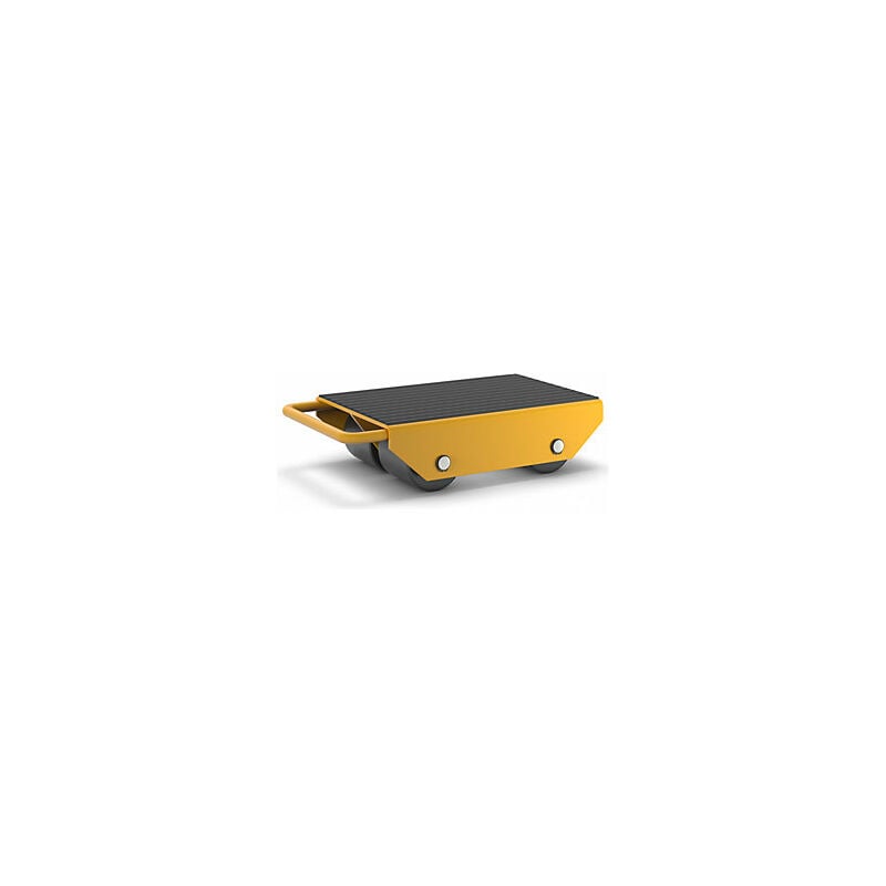 foto del prodotto eurokraft basic carrellino da trasporto con rotelle in nylon