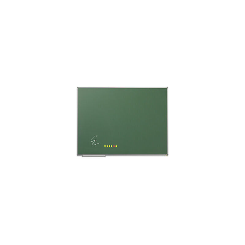 foto del prodotto eurokraft basic lavagna a gesso colore lavagna verde largh
