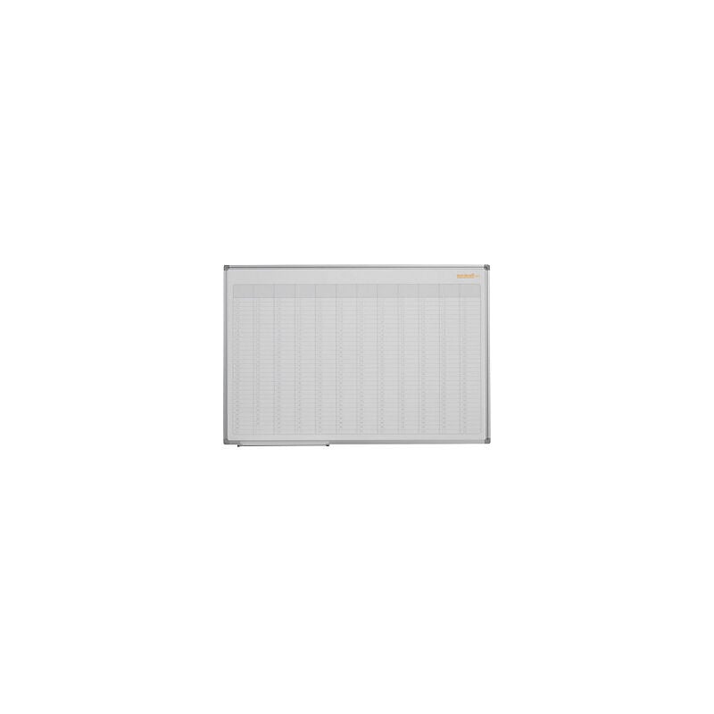 foto del prodotto eurokraft basic lavagna per planning annuale neutra con