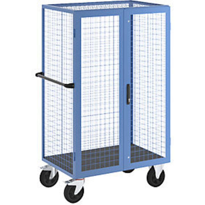 foto del prodotto eurokraft pro carrello a ripiani anta a doppio battente