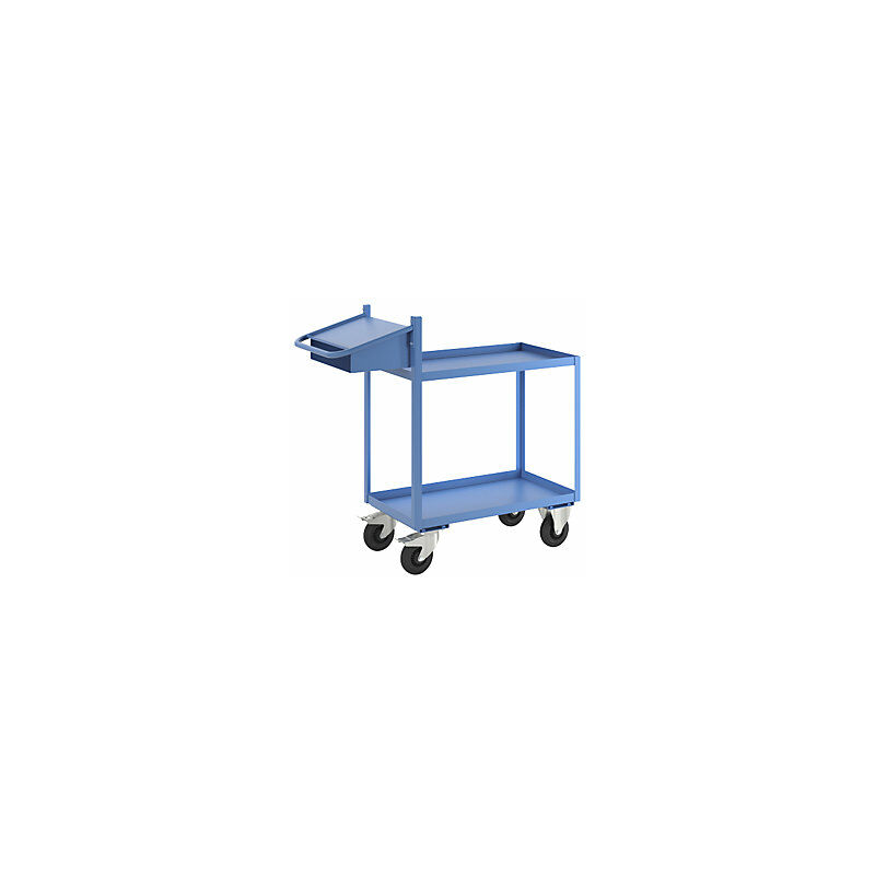 foto del prodotto eurokraft pro carrello per reparti di montaggio con ripiani a