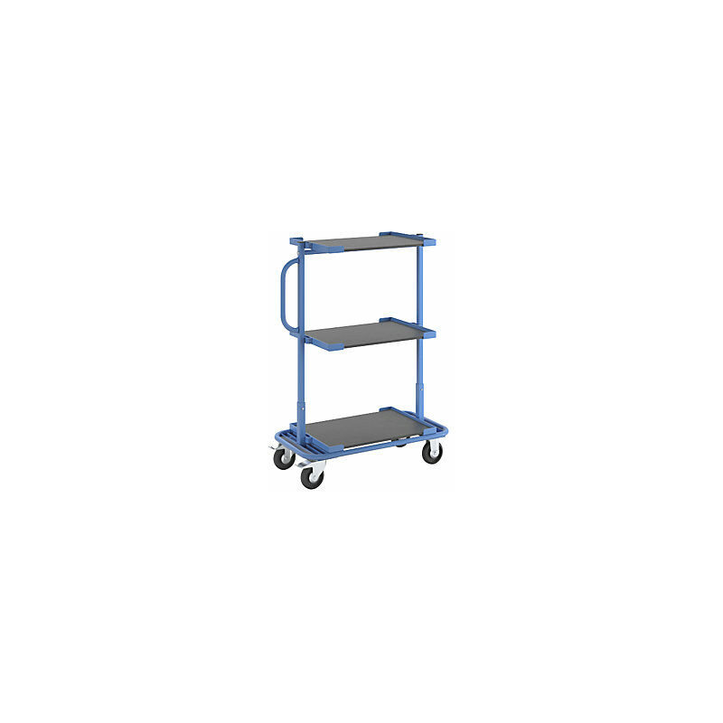 foto del prodotto eurokraft pro carrello portamateriale con 3 ripiani