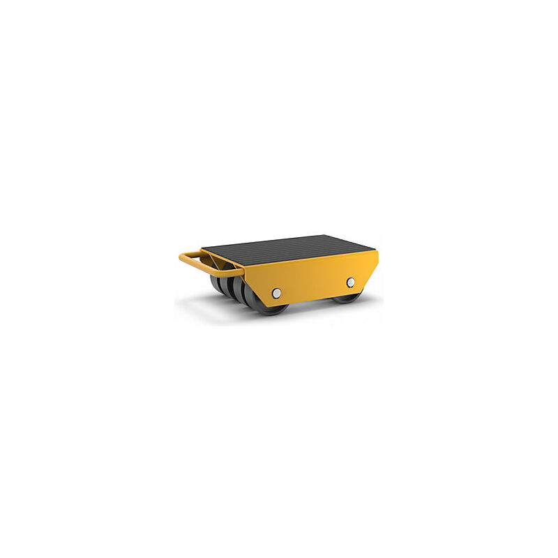 foto del prodotto eurokraftbasic eurokraft basic carrellino da trasporto con rotelle in nylon