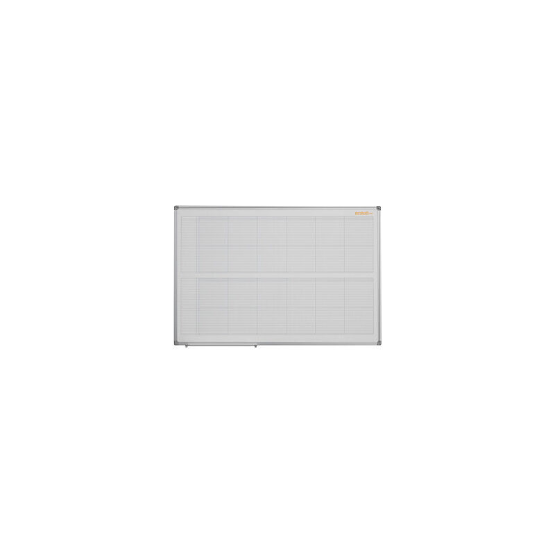 foto del prodotto eurokraftbasic eurokraft basic lavagna per planning annuale neutra per