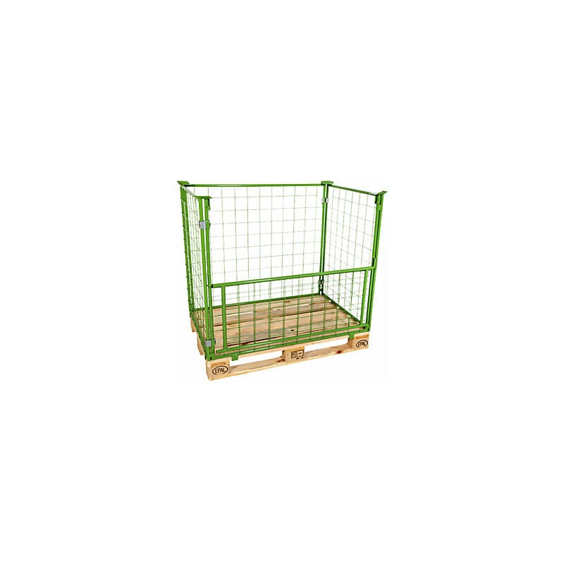 foto del prodotto eurokraftbasic ratioform economy sponda a griglia per paletta eur con
