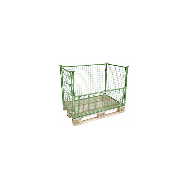 foto del prodotto eurokraftbasic ratioform economy sponda a griglia per paletta eur con