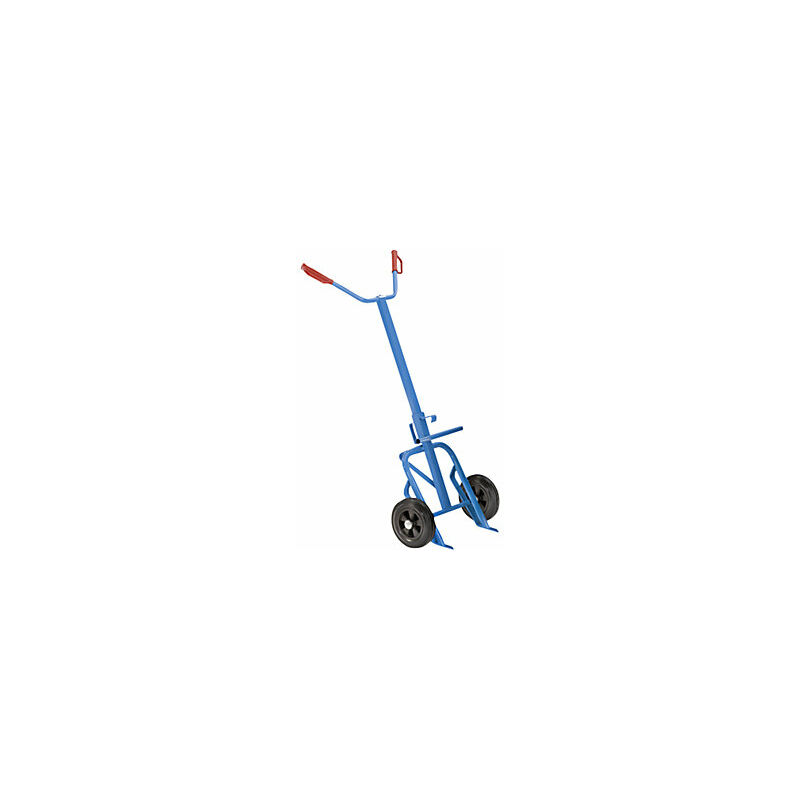 foto del prodotto eurokraftpro eurokraft pro carrello per fusti in acciaio portata 400 kg