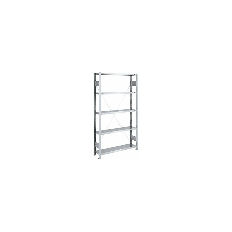 foto del prodotto eurokraftpro - eurokraft pro scaffale a innesto per magazzino zincato