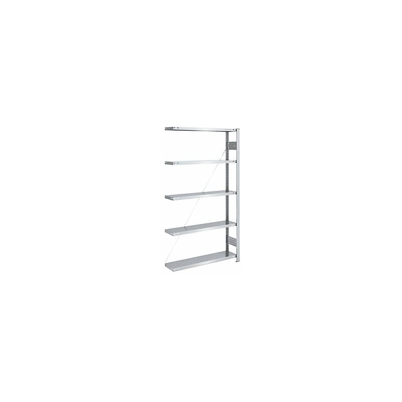 foto del prodotto eurokraftpro - eurokraft pro scaffale a innesto per magazzino zincato