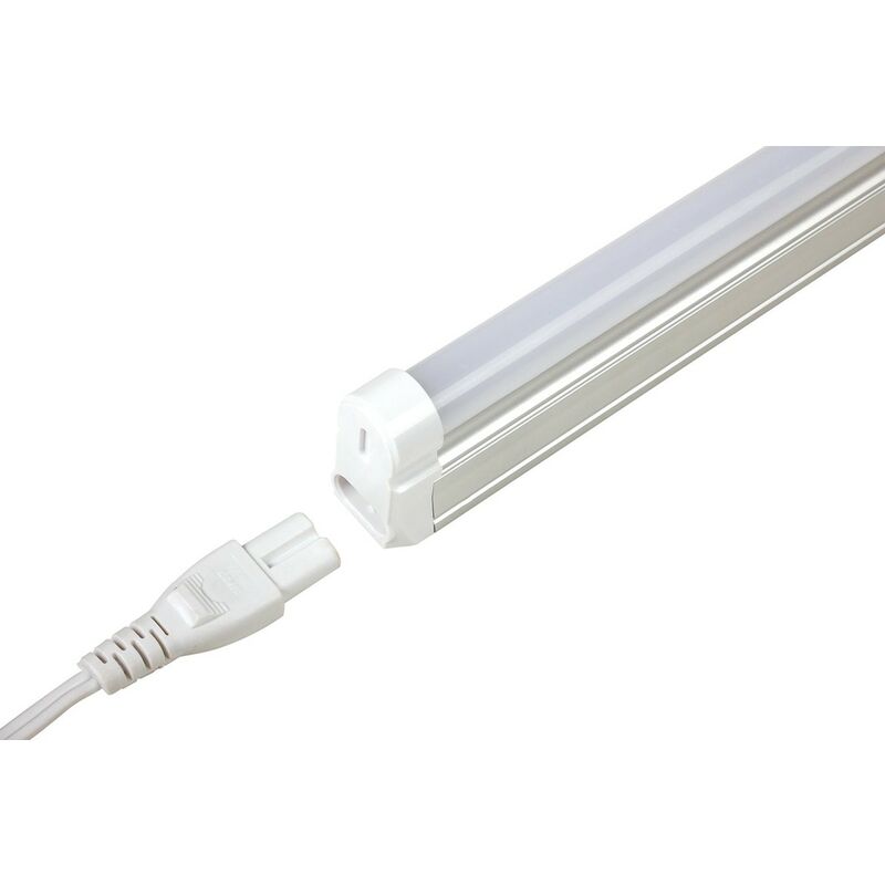 foto del prodotto europalamp tubo led 16w 6000k luce fredda. kit t5 led tubo led staffa accessori per l installazione. driver integrato