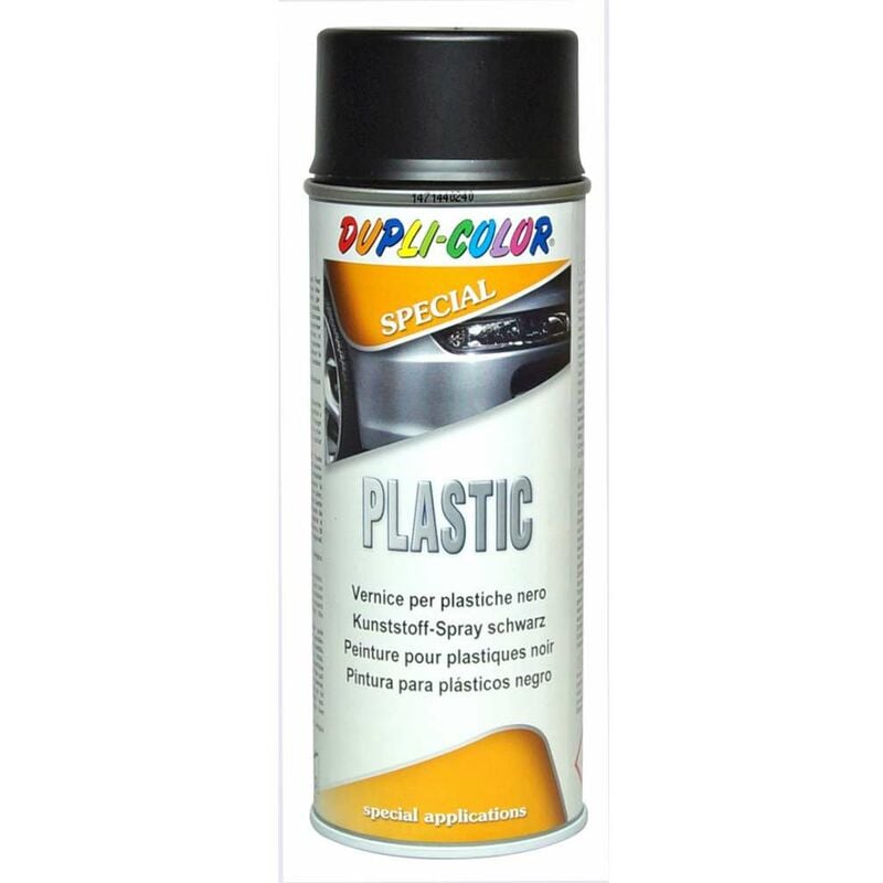 foto del prodotto european aerosols motip dupli vernice spray per plastiche nero 400 ml