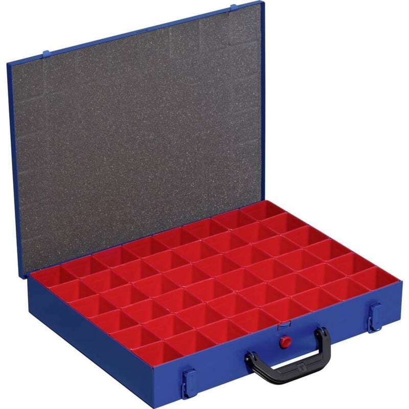 foto del prodotto europlus pro m 44h 48 valigetta per minuteria l x a x p 440 x 70 x 370 mm scomparti 48 contenuto 1 pz. allit