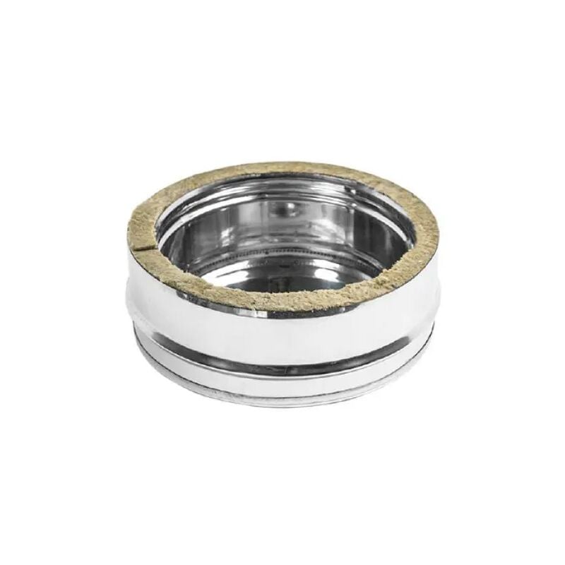 foto del prodotto europrofil tappo condensa doppia parete acciaio inox aisi 316 parte interna aisi 304 parte esterna 200 interno 250 esterno sp. 0,5 mm