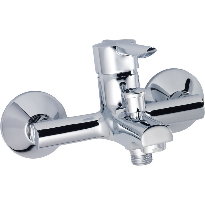 foto del prodotto eurosanit miscelatore per bagno doccia nf alto, cromato
