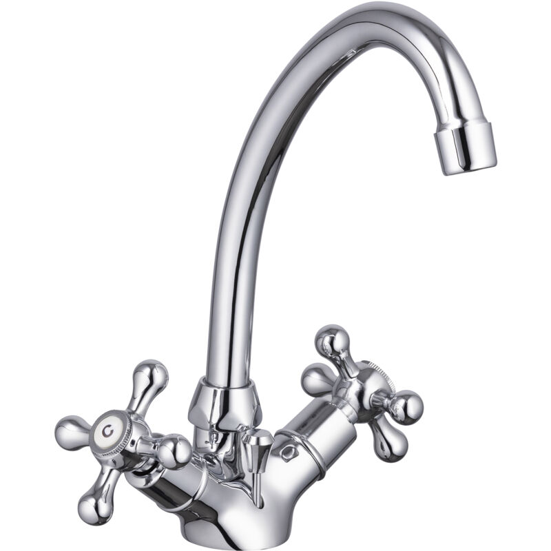 foto del prodotto eurosanit miscelatore per lavabo alto fedleen, cromato