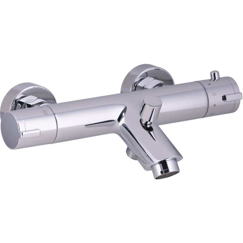 foto del prodotto eurosanit miscelatore termostatico per bagno doccia protherm, cromato