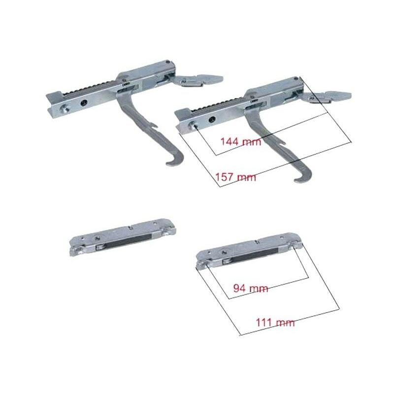 foto del prodotto eurostore07 2 cerniera cerniere forno cucina lofra 60 cm con 2 vetri 72lt c 61