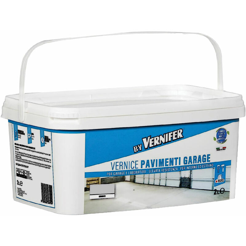 foto del prodotto eurostore07 arexons vernice base acqua pavimenti garage vernifer lt. 2 grigio 4815 