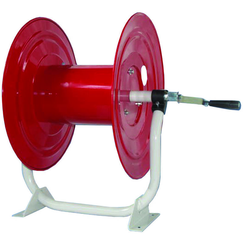 foto del prodotto eurostore07 avvolgitubo alta pressione con staffe mt.150 capacit mt.150 di tubo mm.8 13