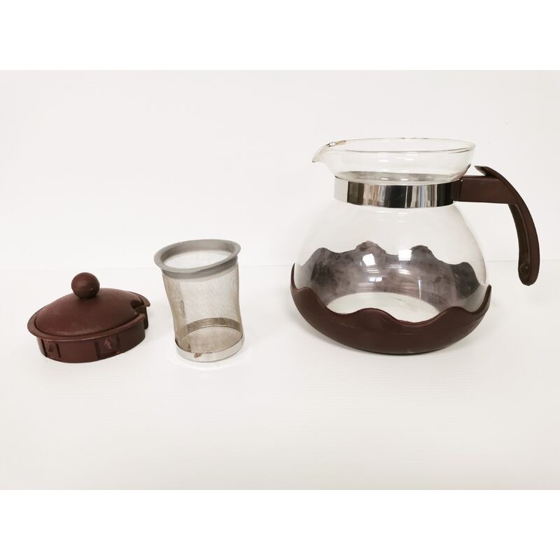 foto del prodotto eurostore07 brocca in vetro infusore per the tisane da 500 ml non adatta per fuoco