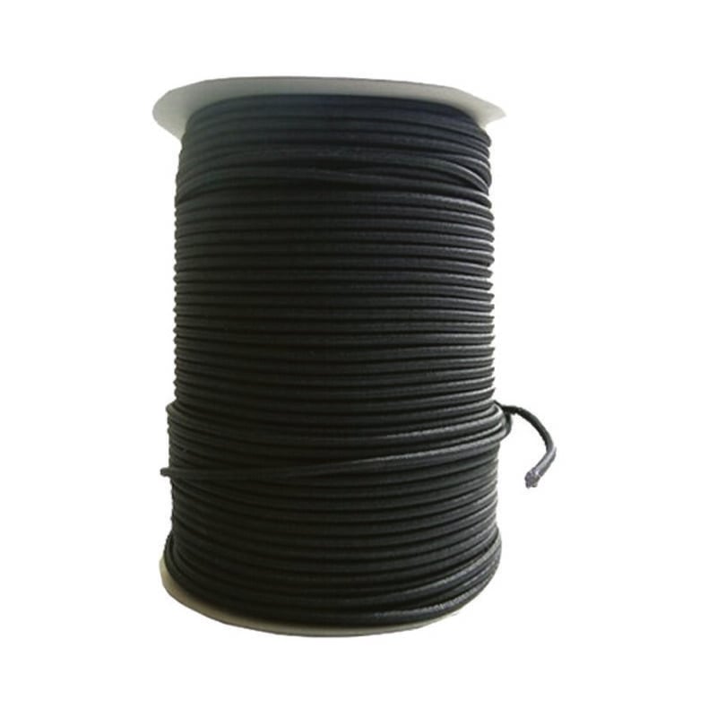 foto del prodotto eurostore07 corda elastica nera 4 mm. x 200 mt.