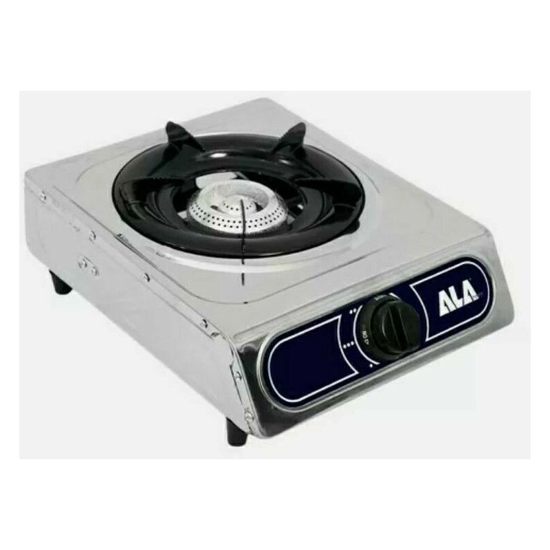 foto del prodotto eurostore07 fornello a gas gpl acciaio inox 1 fuoco professionale ala2000 df 8040230