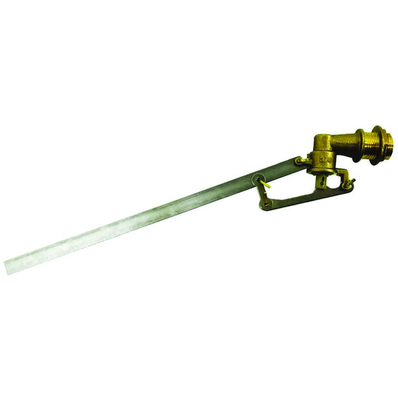 foto del prodotto eurostore07 galleggiante in ottone 5 copiglie con asta piatta inox m 1 5 copiglie