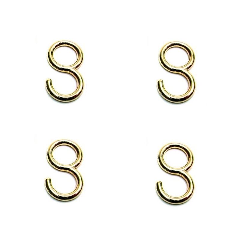 foto del prodotto eurostore07 gancio a esse chiuso per tubo mm 10 colore oro ca 525 pz 4