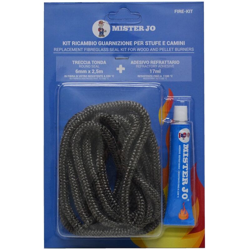 foto del prodotto eurostore07 guarnizione stufa a legna mm 8 x 1,5 mt silicone alta temperatura fer 343121