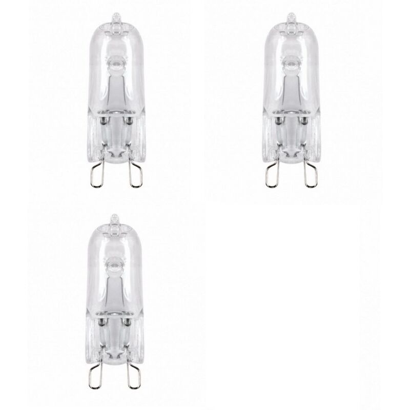 foto del prodotto eurostore07 lampadina bispina passo hal g9 33 w luce calda lampada alogena fer 251549 pz 3