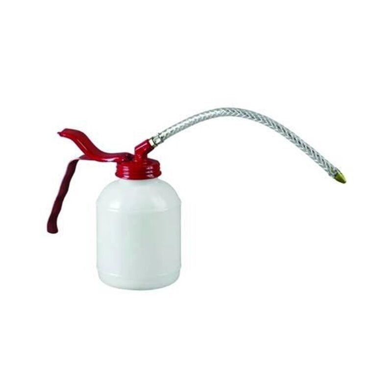 foto del prodotto eurostore07 oliatore standard ml.350 tubetto flessibile mm.210 in polietilene bianco