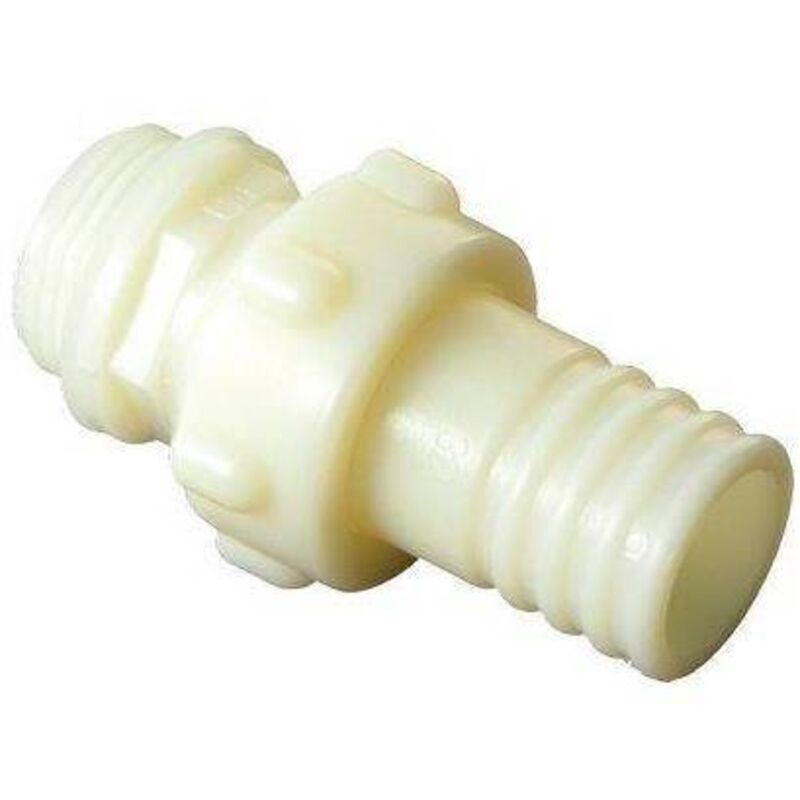 foto del prodotto eurostore07 - raccordo in nylon dritto portagomma a 3 pezzi per pompe - m 11 2 x mm.50