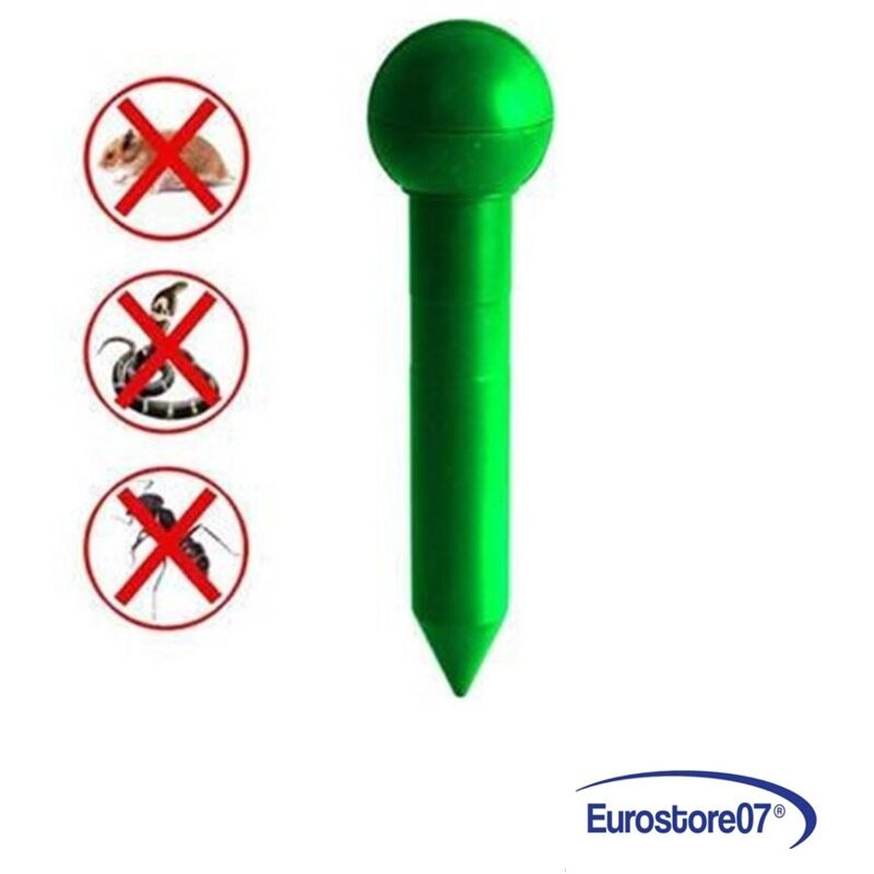 foto del prodotto eurostore07 scaccia talpe roditori ultrasuoni a batterie portata 650 850 mq ferr 255172