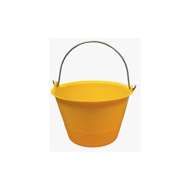 foto del prodotto eurostore07 - secchio per muratore 'extra' giallo capacita' 14 litri, 360 mm. -- pz 10