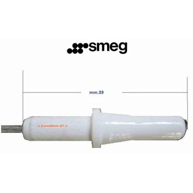 foto del prodotto eurostore07 smeg candeletta originale accensione elettronica piezo cucina 810930071 48.6