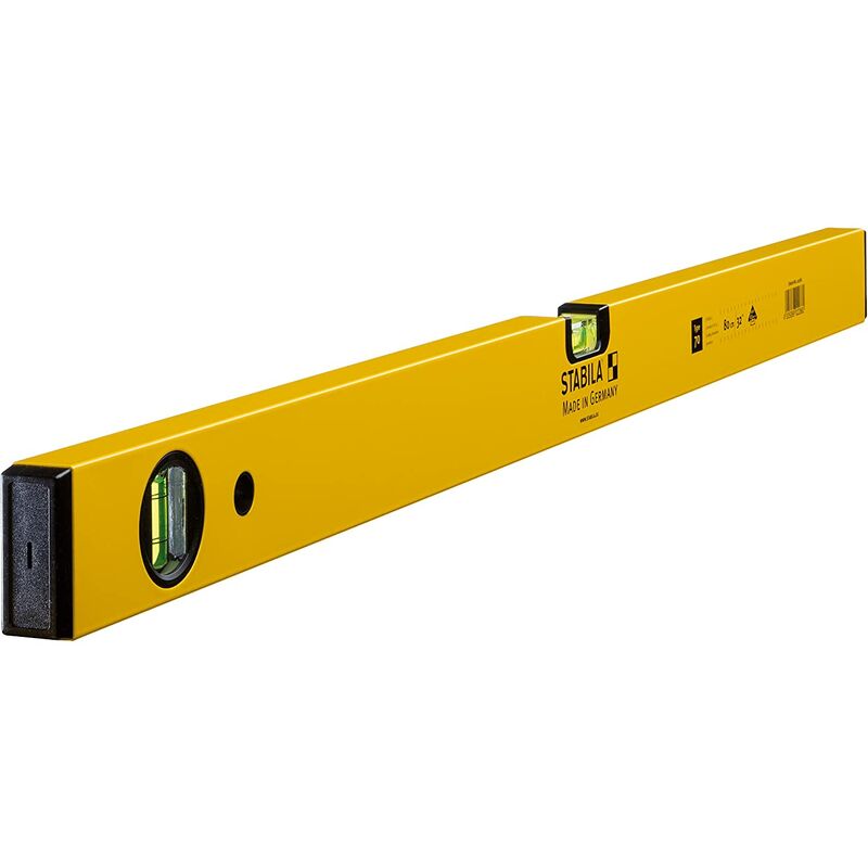 foto del prodotto eurostore07 stabila livella in alluminio con 2 bolle mod.70 cm.100 fer 427999
