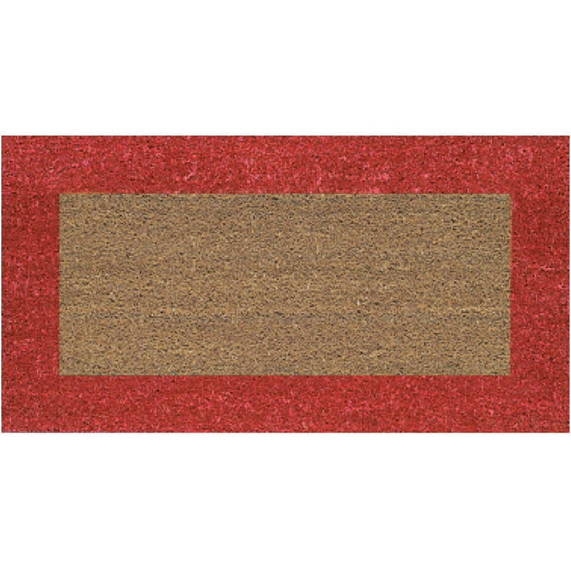foto del prodotto eurostore07 zerbino ecoco rosso spessore mm.18 cm.40x80, spessore mm.18