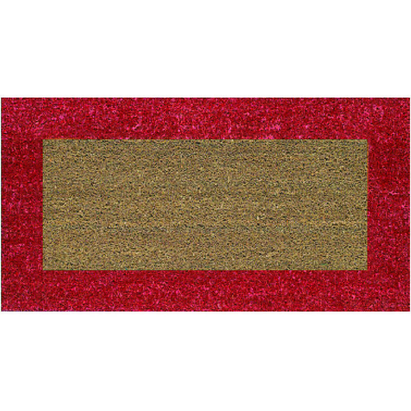 foto del prodotto eurostore07 zerbino ecoco rosso spessore mm.18 cm.50x100, spessore mm.18