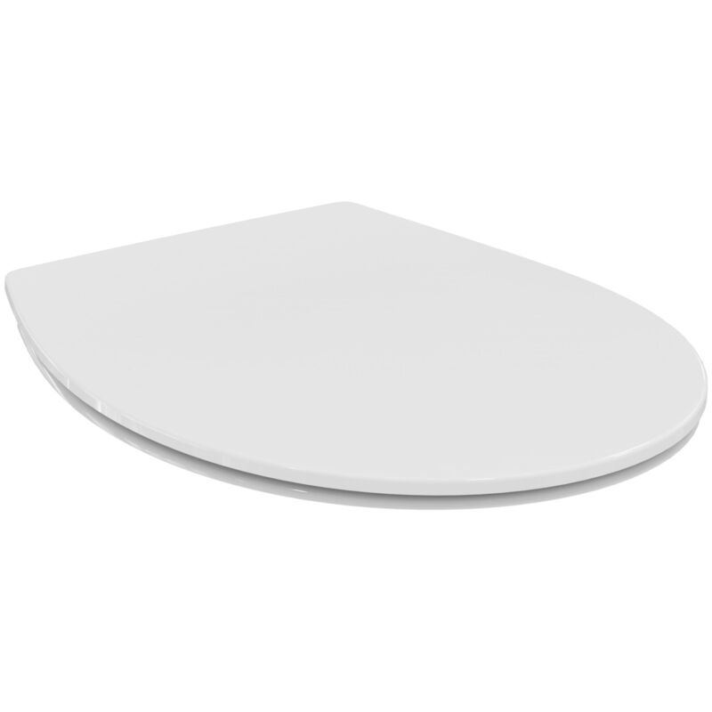 foto del prodotto eurovit, copriwater slim 365x445x40mm con chiusura rallentata, e131801, bianco ideal standard
