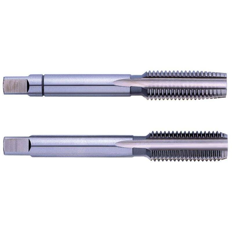 foto del prodotto eventus by exact 10109 kit maschi a mano 2 parti metrica a passo fine mf8 1 mm taglio destrorso din 2181 hss 1 kit