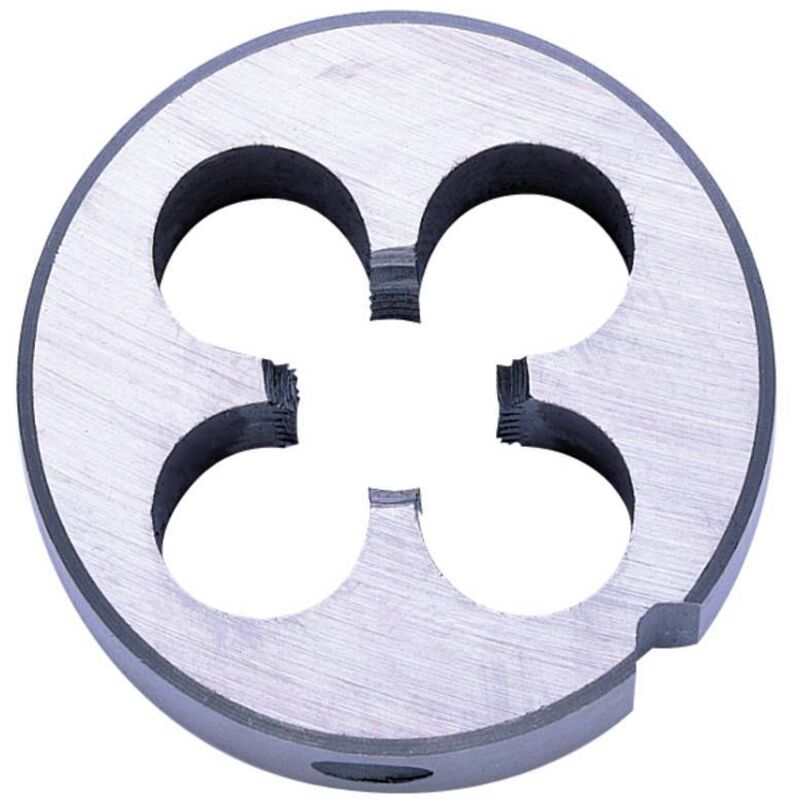 foto del prodotto eventus by exact 10504 filiera metrica a passo fine mf10 taglio destrorso din 223 hss 30 mm 11 mm
