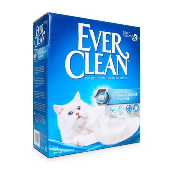 foto del prodotto ever clean extra strong clumping unscented lettiera agglomerante 10 l unscented lettiera agglomerante 1 ordine scegli lo sconto bzr5 bzr20 200 punti fedelt 