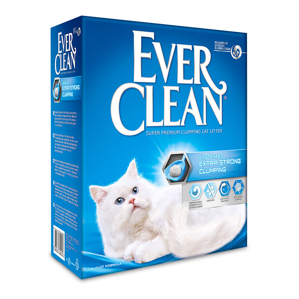 foto del prodotto everclean lettiera gatto extra strong unscented neutro 6lt 5,8 kg