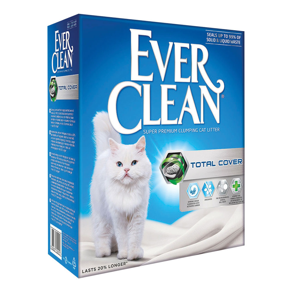 foto del prodotto everclean lettiera gatto total cover 10 lt 9,8 kg