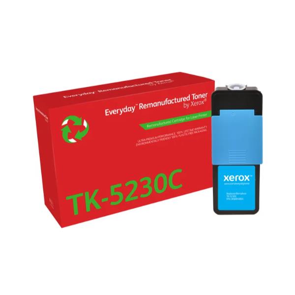 foto del prodotto everyday rigenerato toner rigenerato everyday di xerox ciano compatibile con kyocera tk 5230c, capacit standard