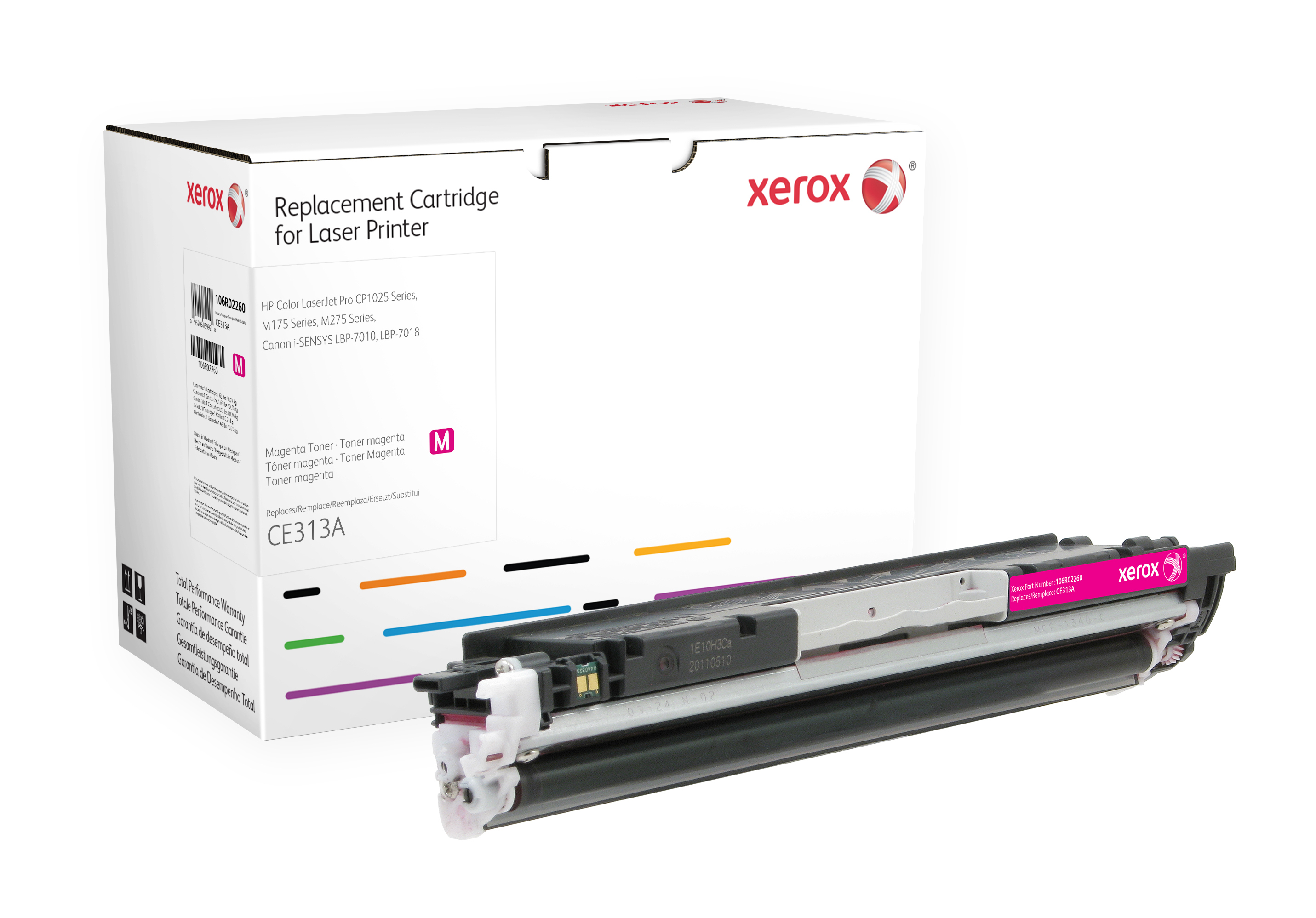 foto del prodotto everyday rigenerato toner rigenerato everyday di xerox magenta compatibile con hp 126a ce313a , capacit standard