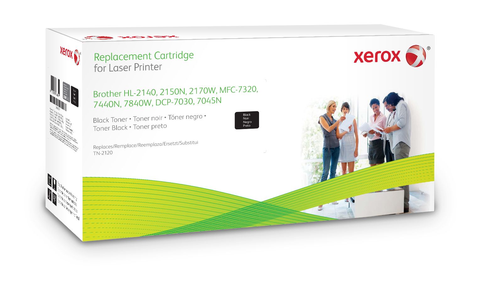 foto del prodotto everyday rigenerato toner rigenerato everyday di xerox mono compatibile con brother tn2120, alta capacit 