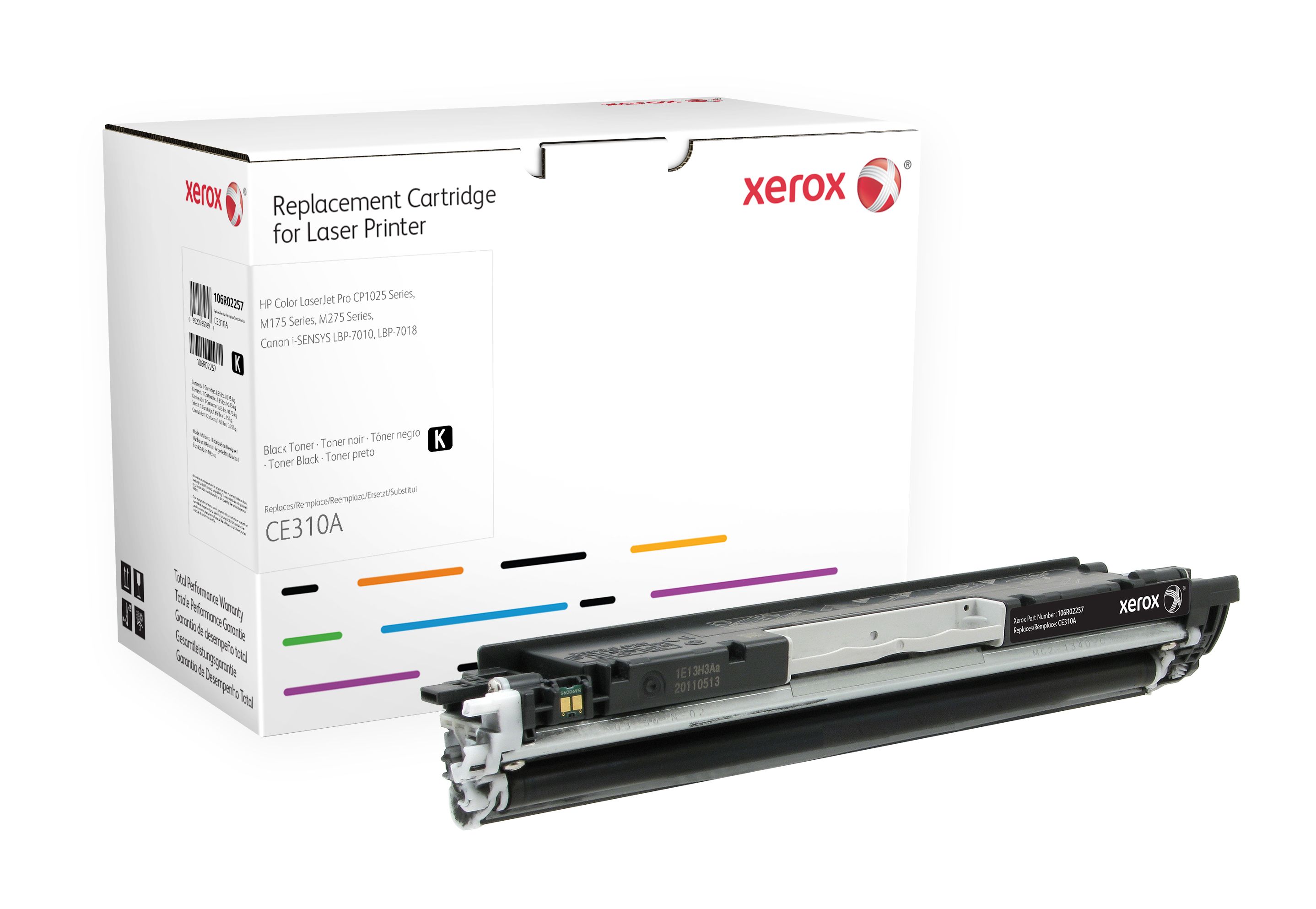 foto del prodotto everyday rigenerato toner rigenerato everyday di xerox nero compatibile con hp 126a ce310a , capacit standard