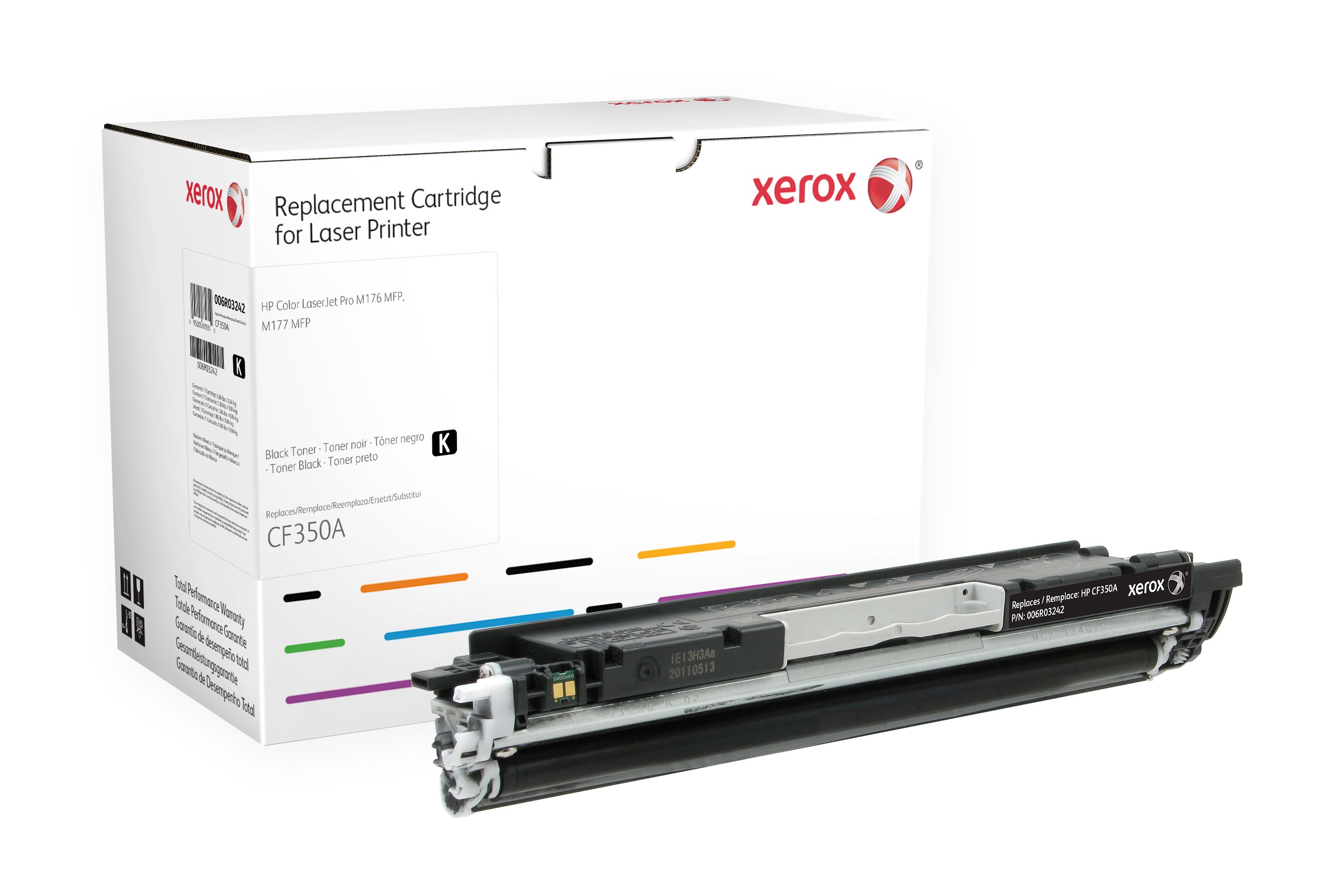 foto del prodotto everyday rigenerato toner rigenerato everyday di xerox nero compatibile con hp 130a cf350a , capacit standard