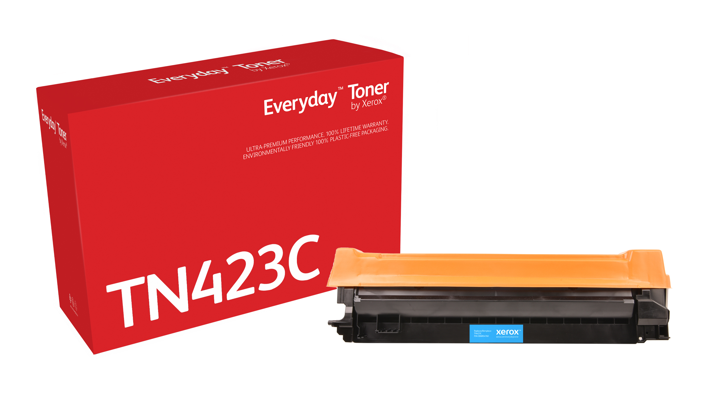foto del prodotto everyday toner di xerox ciano compatibile con brother tn 423c, alta capacit 